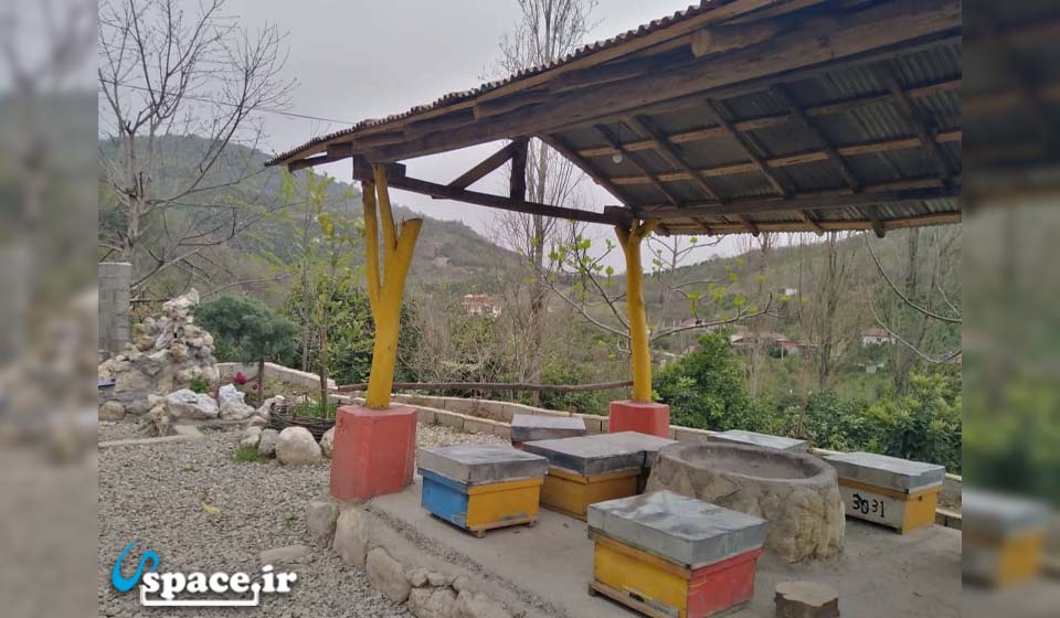 کندوی زنبور عسل اقامتگاه عمارت فرشتگان - تنکابن - روستای خشکرود